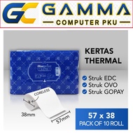 BLUEPRINT THERMAL PAPER 57X30 57X38 57X47 1 PACK 10 ROLL THERMAL PAPER CASH RECEIPT/EDC/OVO/GOPAY