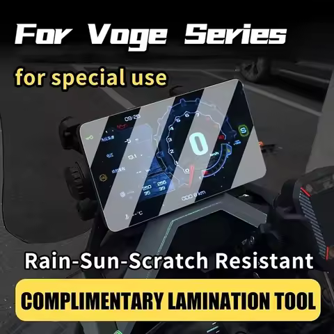 Anti-scratch High-definition Frosted Motor Dashboard Screen Protector For VOGE DS525X24-25 DS625X DS