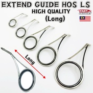 Extend Guide HOS LS High Quality (Sliver) Steel Rod Guide Cincin Rod Guide
