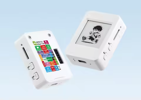 ESP32-C6 1.54inch e-Paper AIoT Development Board, 200 × 200 Resolution, Supports Wi-Fi, BLE 5, And O