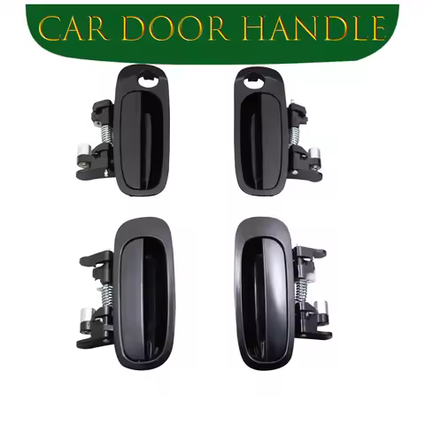 BLACK EXTERIOR door handle for FOR TOYOTA Corolla 1998 1999 2000 2001 2002 OUT: FR:69210-02040/ 30/1
