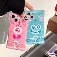 Huawei Nova Y90 Y70Plus Y7A Y9s Nova 9 9se 7 7i 7se 6se 5T 4e 3e 3i P20 P30 Mate30 Pro Honor 8X Cartoon Monsters Packaging Bag Soft Silicone Phone Case Protection Case