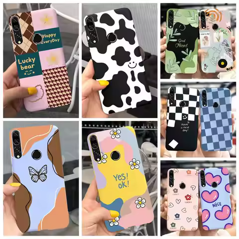 For Huawei Y9 Prime 2019 Case STK-L21 STK-L22 STK-LX3 Cover Soft Silicone Phone Case For Huawei Y9S 