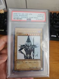 遊戲王 Yu-Gi Oh 黑魔導師 PSA 10 高橋和希 簽名 低pop