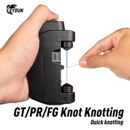 Leydun Hot Electric Knotter Fishing Tools ASSIST GT PR FG Knot Knotting Machine Fishing Bobbin Winde