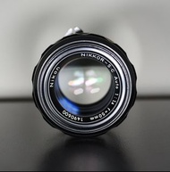 尼康 Nikon NIKKOR S Auto 50mm f1.4 鏡頭 定焦標準鏡 鏡頭 老鏡頭 人像鏡 底片相機