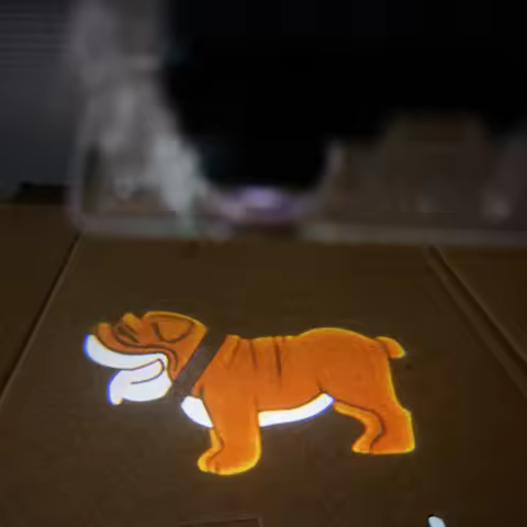 LED For MINI Emblem Light Bulldog Shadow Lamp 2pcs Door Light For MINI F56 F60 R55 R60 R56 R58 F54 F
