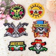 ♚ Rock Band - Guns N' Roses Iron-On Patch ♚ 1Pc Hard Rock DIY Sew on Iron on Badges Patches