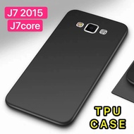 [ส่งจากไทย] Case Samsung galaxy J7 2015 / J7core เคสโทรศัพท์ซัมซุง j7 2015 เคสนิ่ม tpu เคสสีดํา เคสซิลิโคน