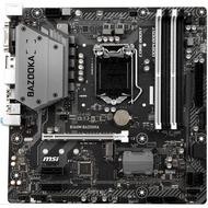 MSI B360M BAZOOKA PLUS LGA 1151 Supports 8th 9th Gen Core Used combo