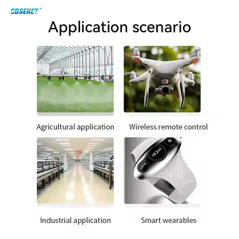 LORA Wireless Serial Module 170/433/868/915MHZ CDSENET E32 Series Transparent Transmission 20-37dBm 