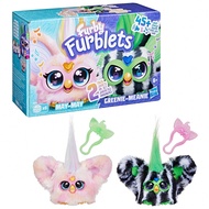 Furby Furblets Fierce & Fabulous 2 Packs, Greenie-Meanie & May-May With 45 Sounds Each, Electronic P