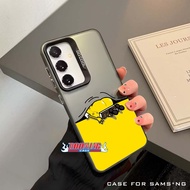 Samsung A56 A36 A26 Case Samsung Premium Matte Hard Casing - IMD So Cool Case - Hologram Motif Case 