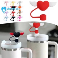 Love Wings Silicone Straw Cover Food Grade Silicone Dustproof Straw Cap Application For 10mm G6j3