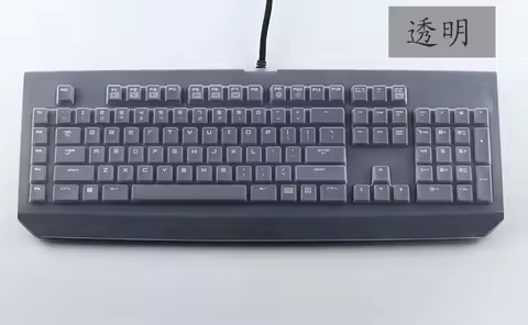 Transparent Clear Silicone Keyboard Cover Film For Razer BlackWidow Ultimate 2014 Elite Mechanical G