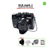 Canon Powershot G1 X G1X กล้องคอมแพคโปร 14MP camera zoom 4X lens F/2.8 เลนส์ใหญ่ ประสิทธิภาพสูง Full HD วีดีโอ USED มือสองคุณภาพดี มีประกัน