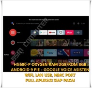 HG680-P Oxygen Ram 2 Rom 8 Android 9 Stb ANDROID TV BOX Hg680p ROOT