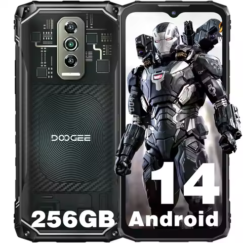 DOOGEE Blade 10 Ultra Rugged Phone Unlocked,20G+256G,6.56'',50MP Camera,5150mAh,4G Dual SIM Android1