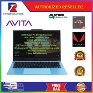 Avita Liber V14 R5 14'' FHD Laptop ( Ryzen 5 3500U, 8GB, 512GB SSD, ATI, W10 )