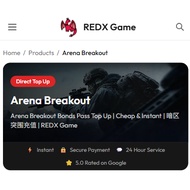 [redxgame.com] Arena BREAKOUT Bonds & Pass Instant Delivery | Murah pantas | Pack A