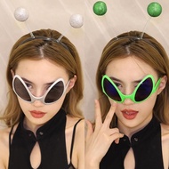 Cute Alien Glasses For Halloween Festival Party