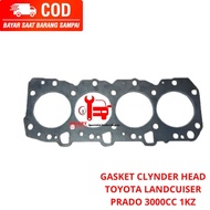 MESIN CYLINDER HEAD GASKET GASKET DEKSEL TOYOTA LANDCUSER PRADO 3000 CC 1KZ ENGINE