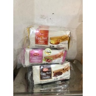 Monde egg roll chocolate - Monde egg roll strawberry - biscuit Monde - egg roll with Cream filling -