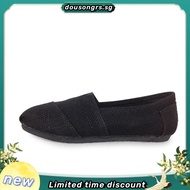 Toms Shoes Linen Shoes Stripe Color Mules Casual Women Flat Shoes