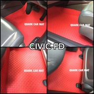 พรมกระดุม CIVIC FD 2005-2012 ซีวิค เต็มภายใน ครบชุด ตรงรุ่น