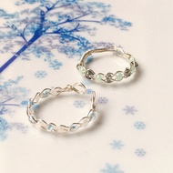 [𝒢𝓁𝒶𝓂𝑜𝑜𝓏𝑒] Elsa & Anna series wire ring - couple - bff ring