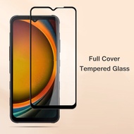 ปกป้องหน้าจอสำหรับกระจกนิรภัยป้องกันเต็มพื้นที่ Samsung XCover7กาแล็กซี่ XCover6 Xcover 7 6 Pro 9H โ