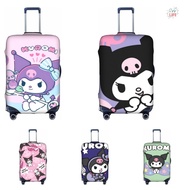 Cartoon Luggage Cover Travel Spandex Elastic Suitcase Cover Protector Dust-Proof Waterproof  Personalized Anime Pattern Sanrio Kuromi  Anime