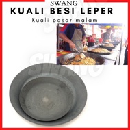 kuali pasar malam tebal, kuali Mee goreng talam TEBAL saiz 27 inci dan 18"inci, besi Hitam quality t