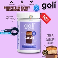 GOLI BITES Calm Ashwagandha Bites 30's - Milk Chocolate Acai Berry with Ashwagandha (Vegetarian / Gl