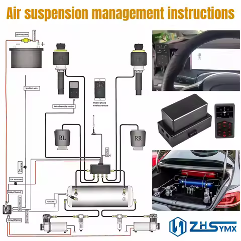 Air management Top Grade Air suspension system Electronic Controll System/pneumatic/airlift MP-DV8A1