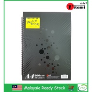 A4 Sketch Book 200gsm 30 Sheets Wire-O Binding (S-7313)