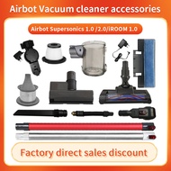 Compertible with Airbot Supersonics 1.0 2.0 iROOM 1.0 CV100 Vacuum Cleaner Accessories Hepa Filter Dust Cup Motorized Floor Brush Water tank Cyclone Mite removal brush Flexible Hose Flat suction 2-in-1 Soft brush Extension rod