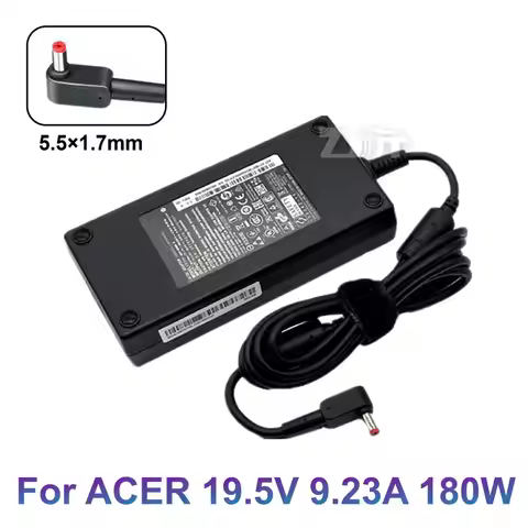 19.5V 9.23A 180W 5.5*1.7 AC laptop Adapter Power Charger For Acer Aspire V17 Nitro 5 ADP-180MB K N20