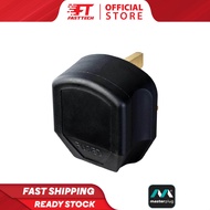 [New Model] MASTERPLUG 7B Heavy Duty Plug with 13A Fuse, UK Plug, 3120W, 220-240V & IP20 Rating