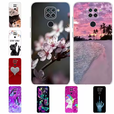 Cartoon TPU Silicone Phone Case For Xiaomi Redmi Note 9S Note 9 Pro Max Note 9 Pro Back Cover For re