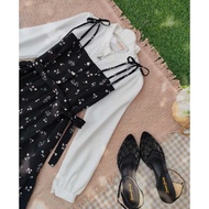 Hagia dress, zippered nursing dress