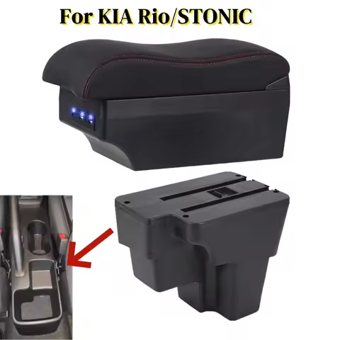 Car Armrest For South America For KIA STONIC KIA Rio lx Cerato 2015-2021 Retrofit Parts Center Stora