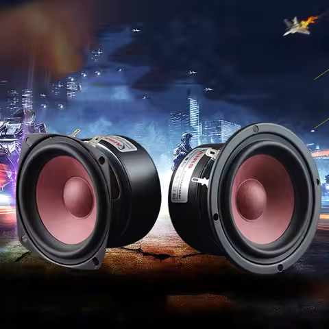 20W 3 Inch Speaker 4~8 Ohm Full Frequency Speaker 1 Pcs Fever HIFI Metal Ceramic Aluminum Basin Home