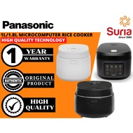 (Free Bubble Wrap)Panasonic 1/1.8L Microcomputer Rice Cooker Periuk Nasi SR-DM104KSK SR-DM184KSK SR-