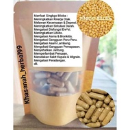 Serbuk Ginkgo Biloba/Gingko Biloba pohon rambut gadis isi 100 kapsul