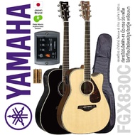 - Authorized Dealer - Yamaha FGX830C กีตาร์โปร่งไฟฟ้า 41 นิ้ว ไม้ท็อปโซลิดสปรูซ/โรสวู้ด มีเครื่องตั้