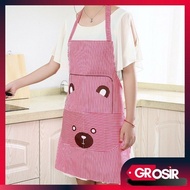 ACC Apron Bear Line Kitchen Apron Bear Cooking Apron Kitchen Apron
