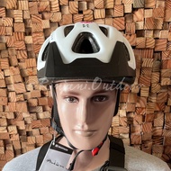 Mtb BIKE HELMET ST 100 WHITE DECATHLON HELMET SPEDA DAILY HELMET SPEDA OUTDOOR HELMET DECATHLON HELM