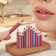 DAVIS Wood Lip & Eyeliner Pen,,, DAVIS Wood Lip & Eyeliner Pen, Kalis Air Matte Coklat Bogel, Pengas