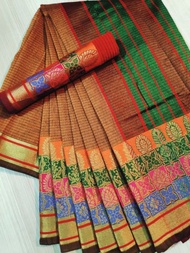 Colourful Rainbow Visvasam Nayanthara Saree